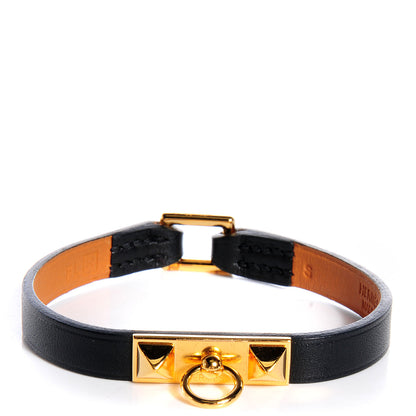 Hermes Chamonix Micro Rivale Bracelet Small Black 9 of 17