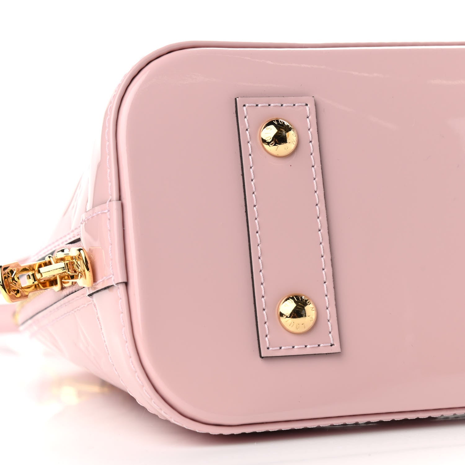 Louis Vuitton Vernis Alma BB Rose Ballerine 7 of 8