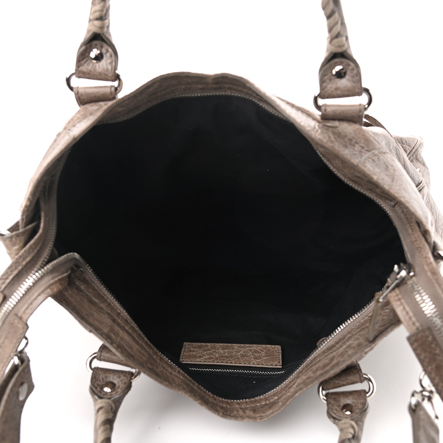 Balenciaga Agneau Giant 12 Silver Hardware Velo Gris Poivre 5 of 12