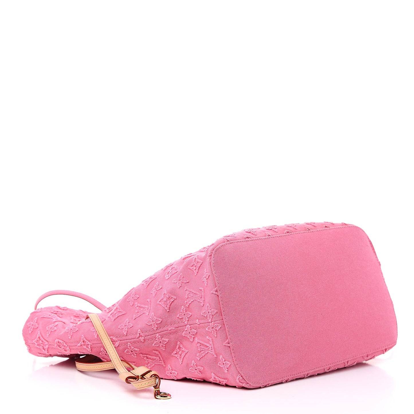 Monogram Denim Neverfull MM Rose