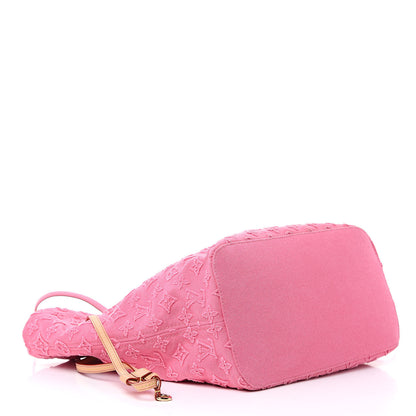 Louis Vuitton Monogram Denim Neverfull MM Rose 4 of 12