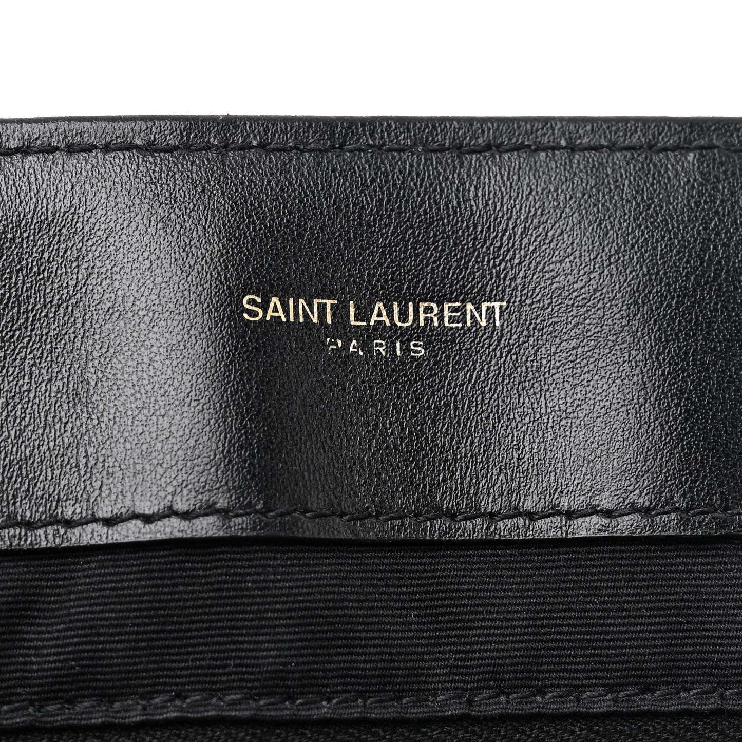 Calfskin Y Quilted Monogram Large Loulou Chain Satchel Black