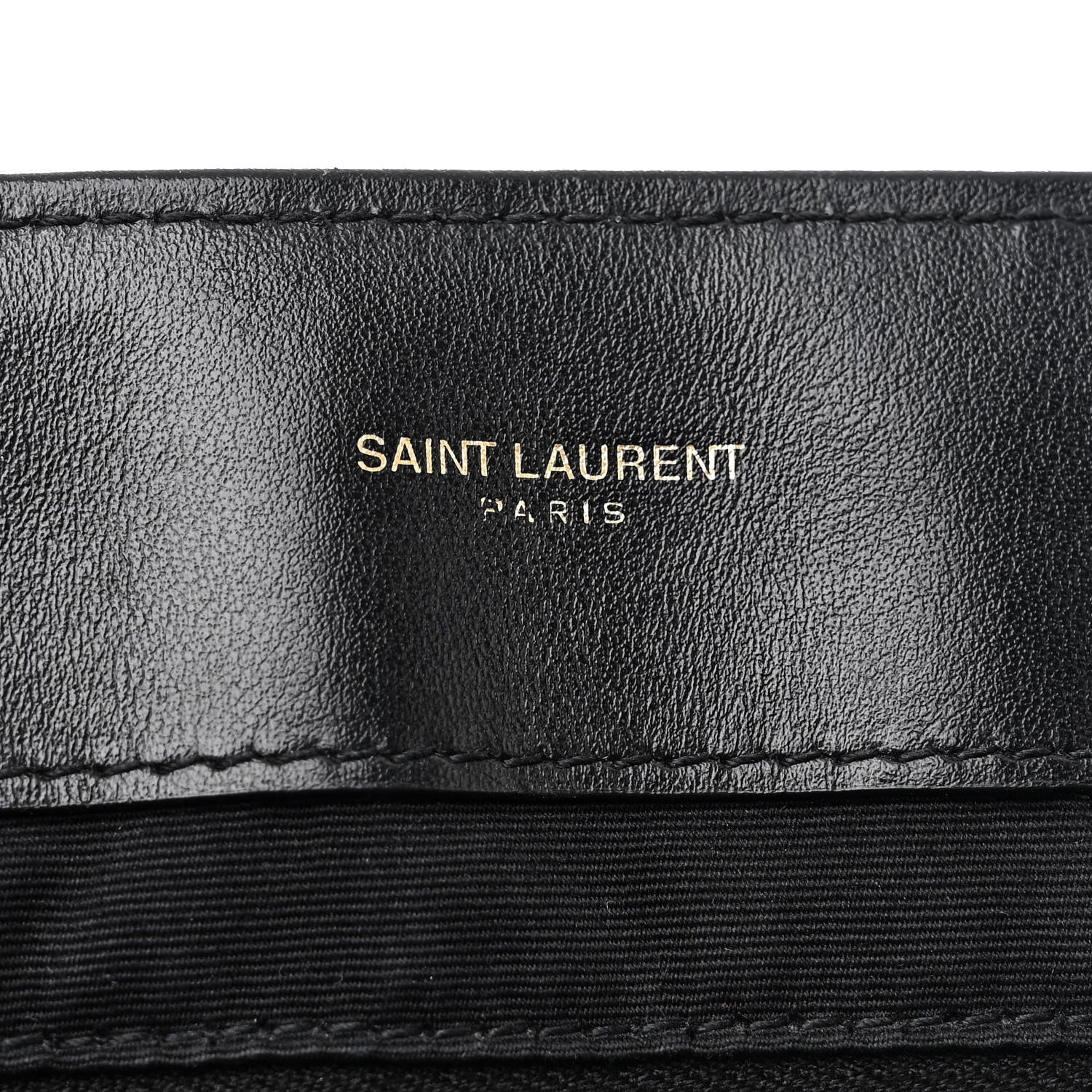 Saint Laurent Calfskin Y Quilted Monogram Large Loulou Chain Satchel Black 7 of 16
