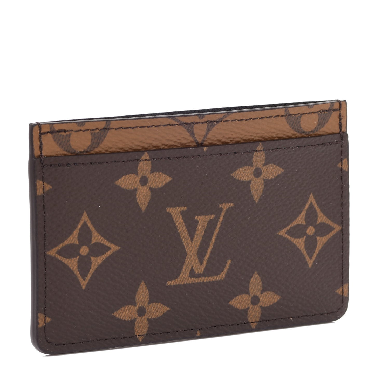 Reverse Monogram Card Holder