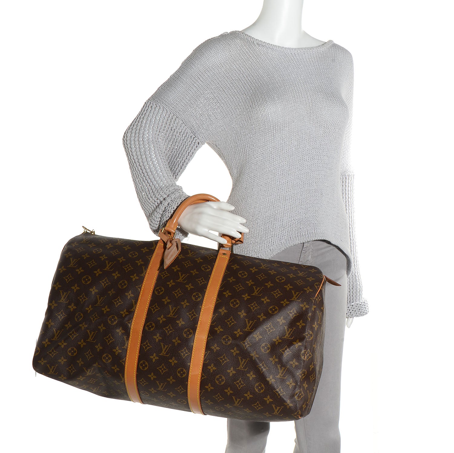 Louis Vuitton Monogram Keepall 55 2 of 7