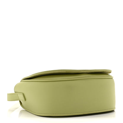 Celine Smooth Calfskin Cuir Triomphe Folco Crossbody Bag Light Jade 4 of 11