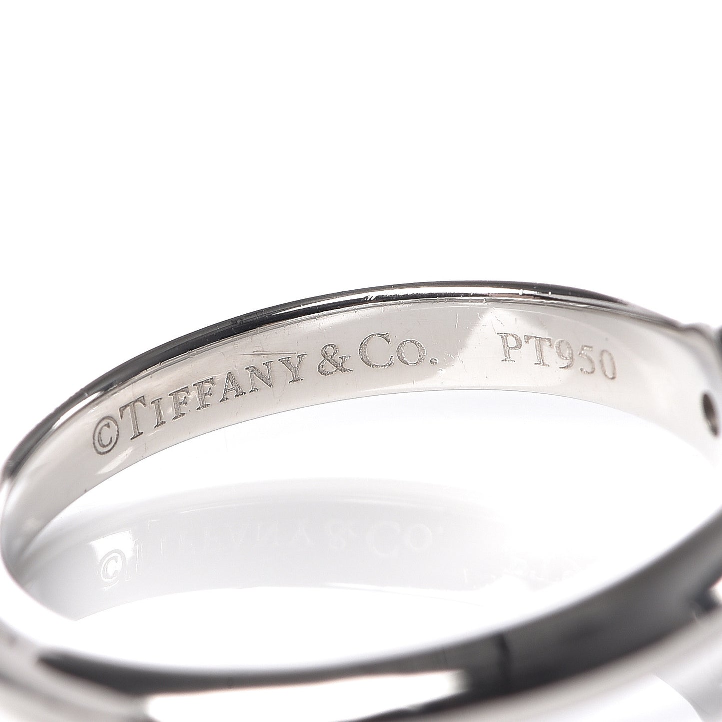 Platinum Diamond .71ct Solitaire Engagement Ring 47 4