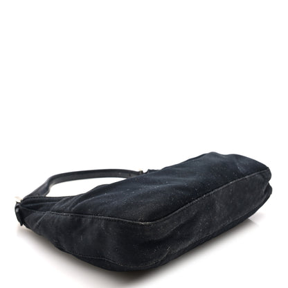 Fendi Neoprene Shoulder Bag Black 7 of 18