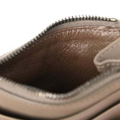 Bottega Veneta Calfskin Intrecciato Zip Card Holder Shadow 12 of 13