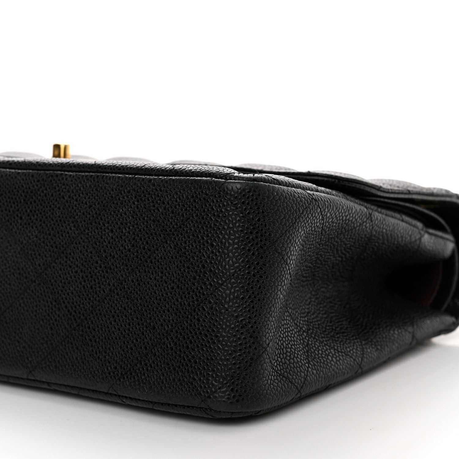 Chanel Caviar Quilted Jumbo Double Flap Black 5 of 15