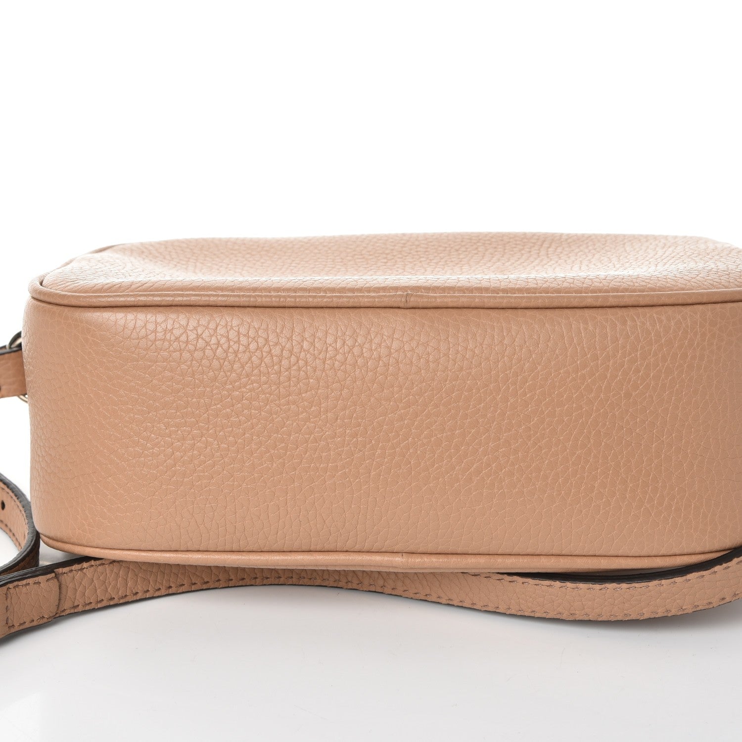 Gucci Pebbled Calfskin Small Soho Disco Bag Camelia 8 of 10