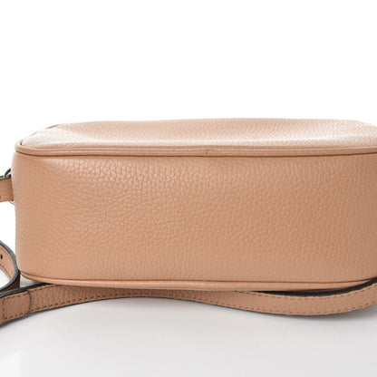 Gucci Pebbled Calfskin Small Soho Disco Bag Camelia 8 of 10