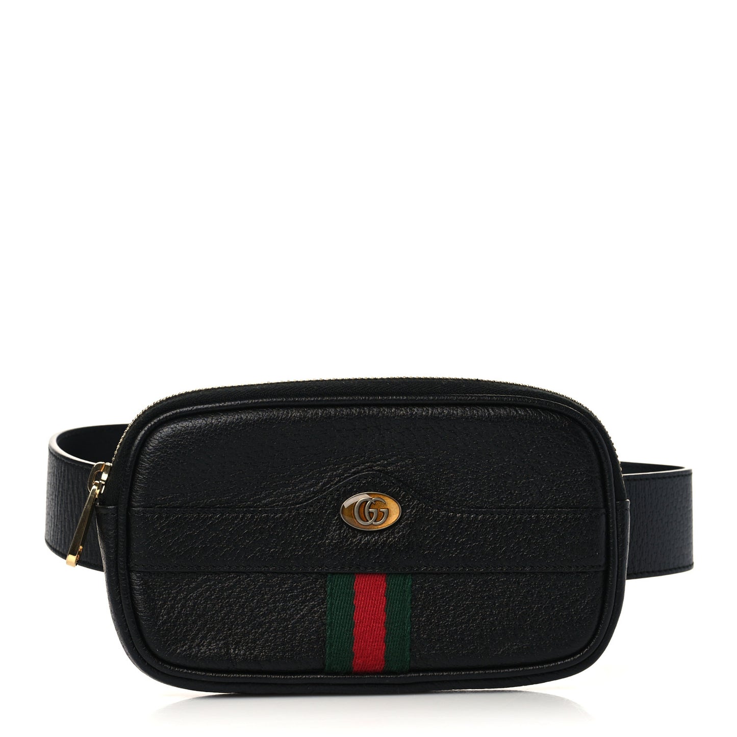 Grained Calfskin Ophidia Belted iPhone Case 80 32 Black