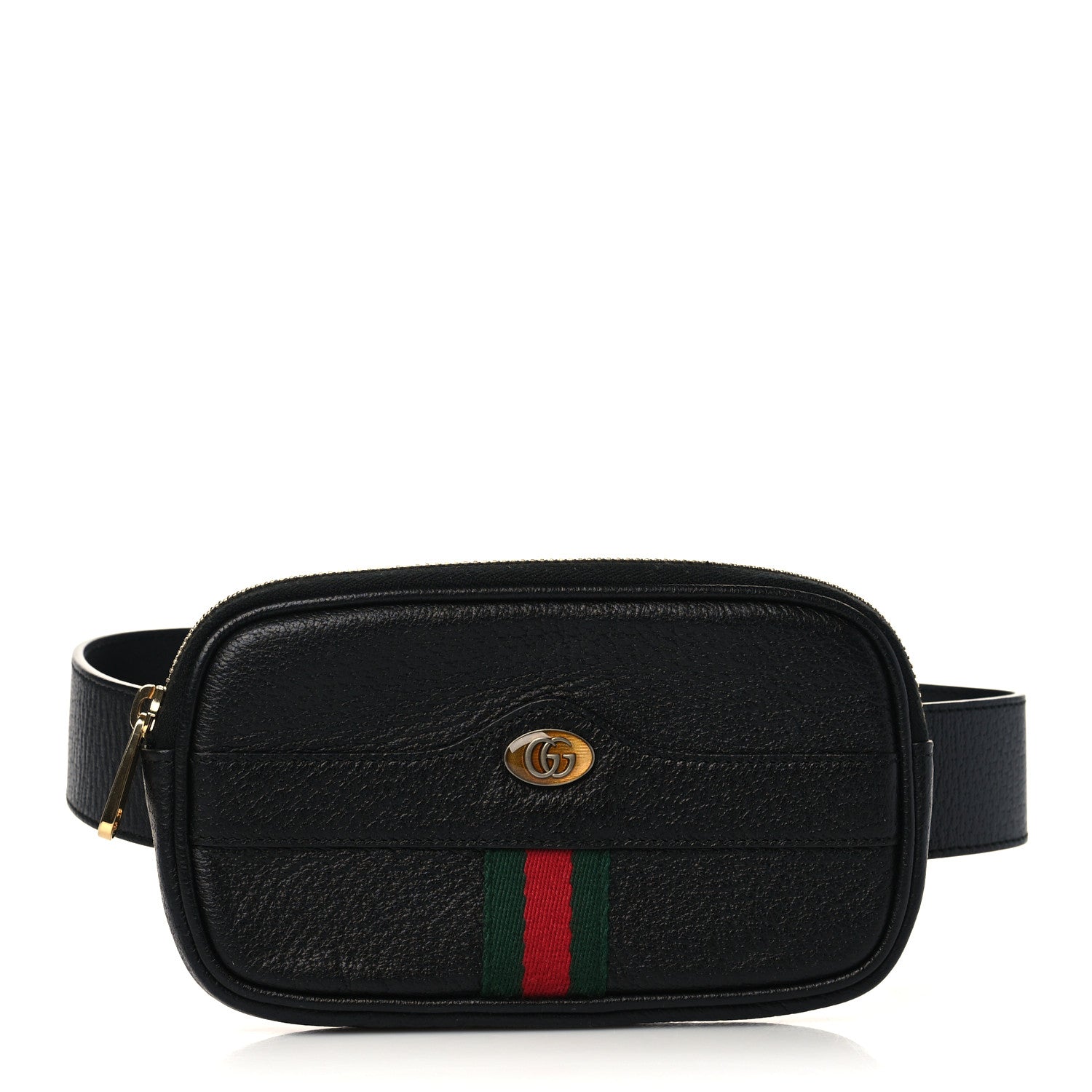 Gucci Grained Calfskin Ophidia Belted iPhone Case 80 32 Black 1 of 6