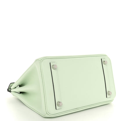 Hermes Swift Birkin 25 Vert Fizz 4 of 13