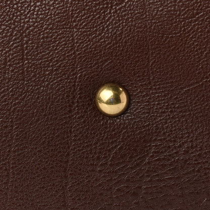 Saint Laurent Linen Belle de Jour Cabas Tote Brown 10 of 11