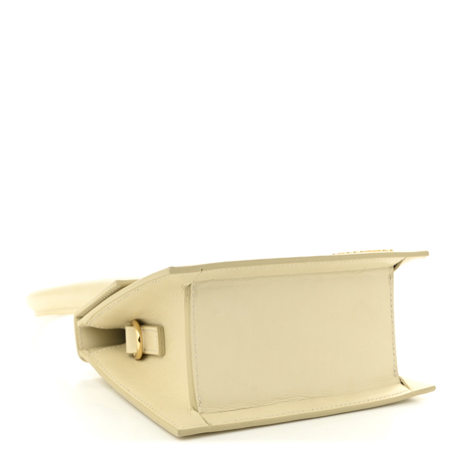 Jacquemus Smooth Calfskin Le Chiquito Moyen Light Yellow 4 of 9