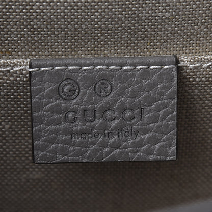 Gucci Dollar Calfskin Small Interlocking G Shoulder Bag Loess 8 of 10