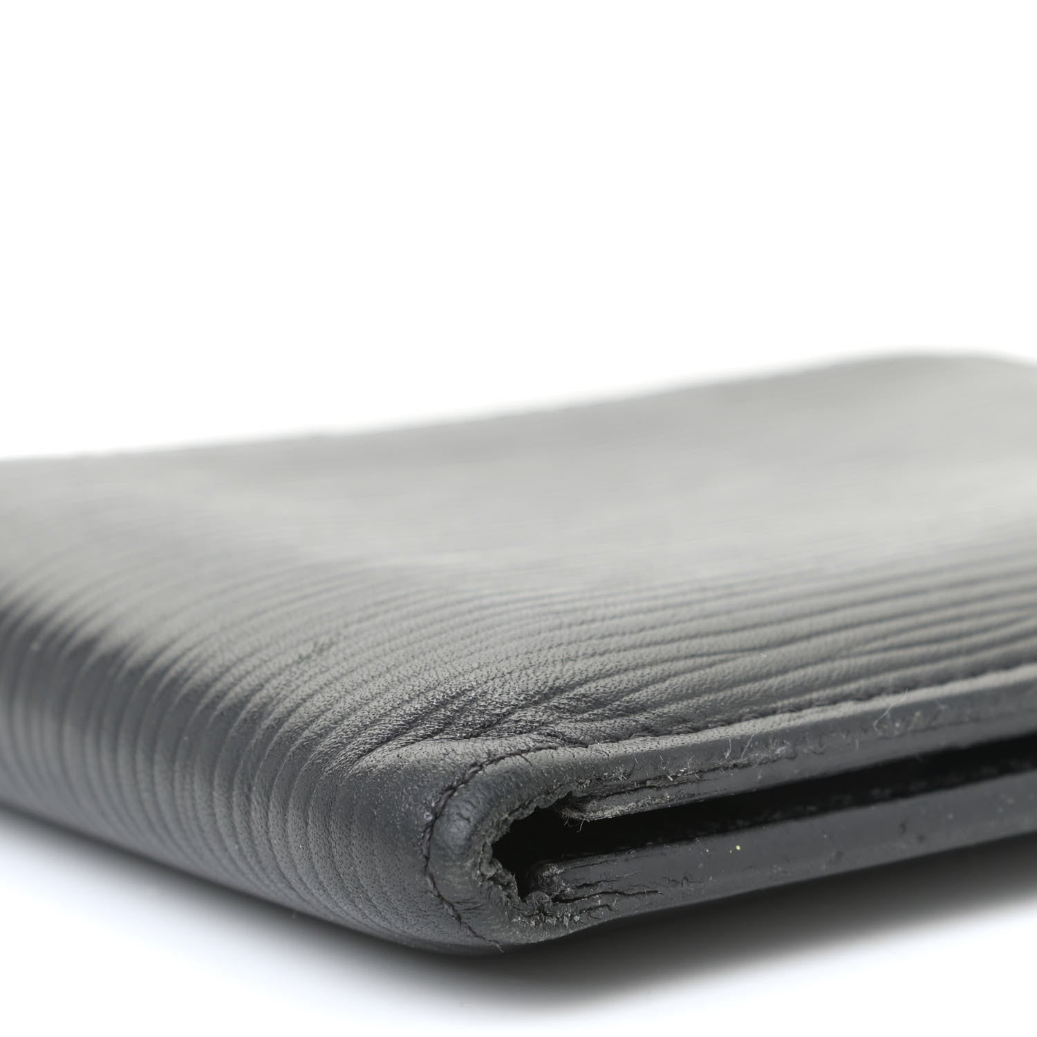 Louis Vuitton Epi Slender Wallet Black 4 of 10