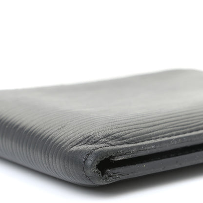 Louis Vuitton Epi Slender Wallet Black 4 of 10