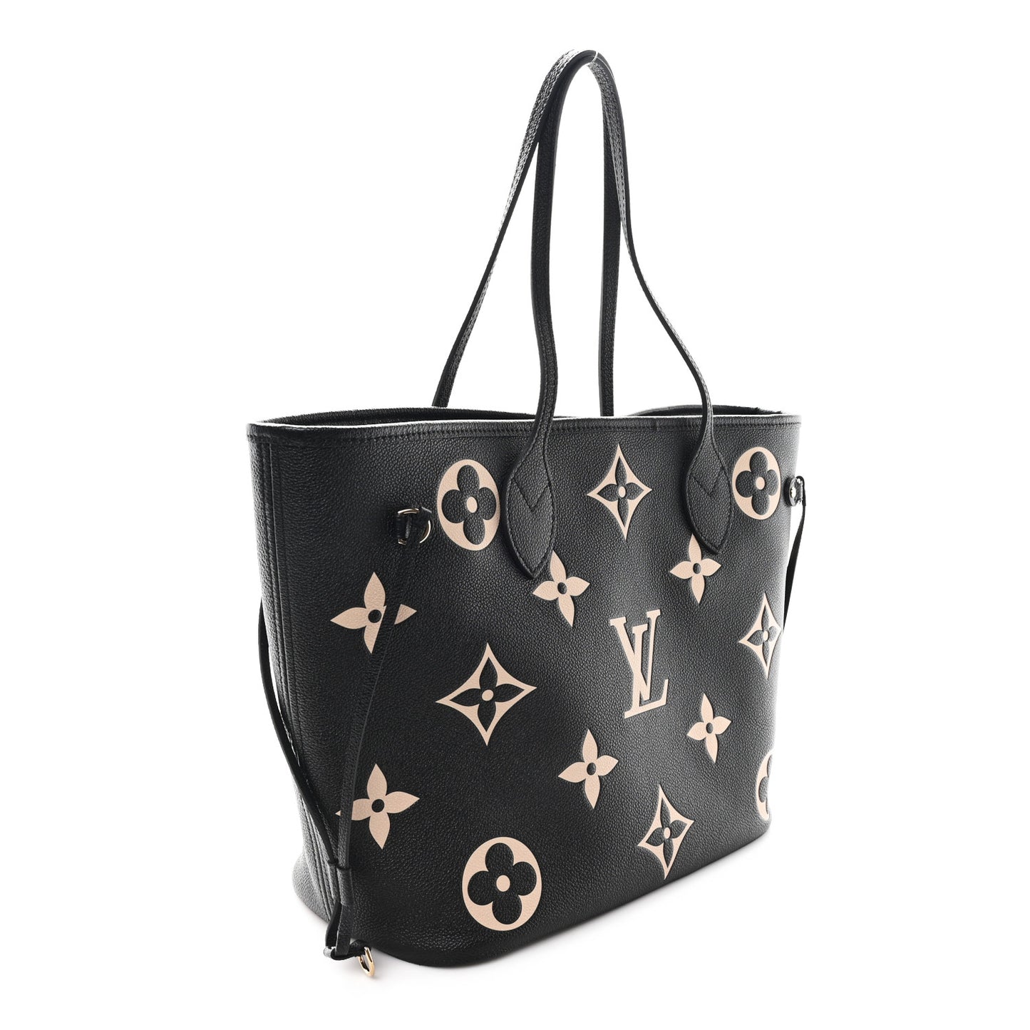 Empreinte Monogram Giant Neverfull MM Black Beige