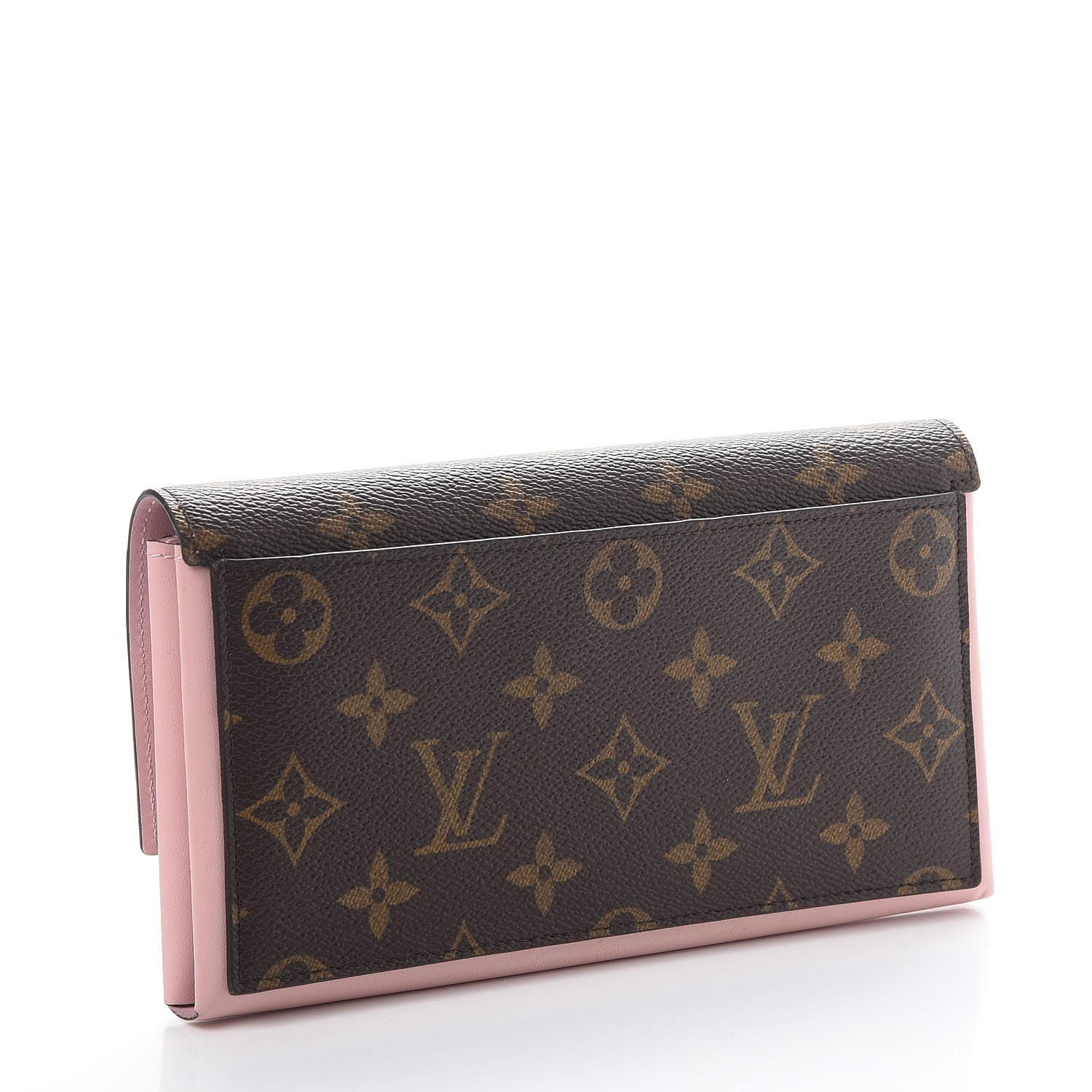 Louis Vuitton Monogram Flore Wallet Rose Ballerine 3 of 10