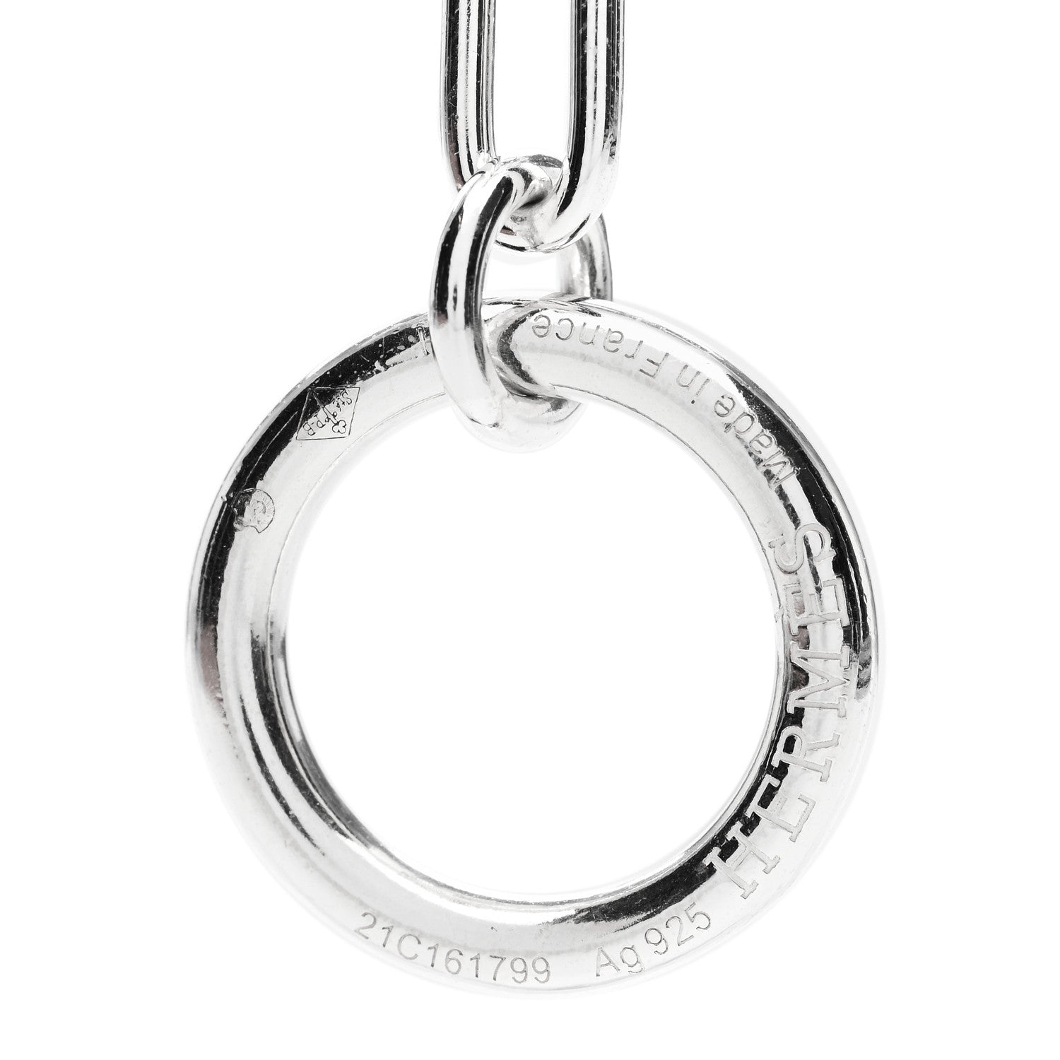 Hermes Sterling Silver Chaine d'Ancre Punk Bracelet SH 3 of 4