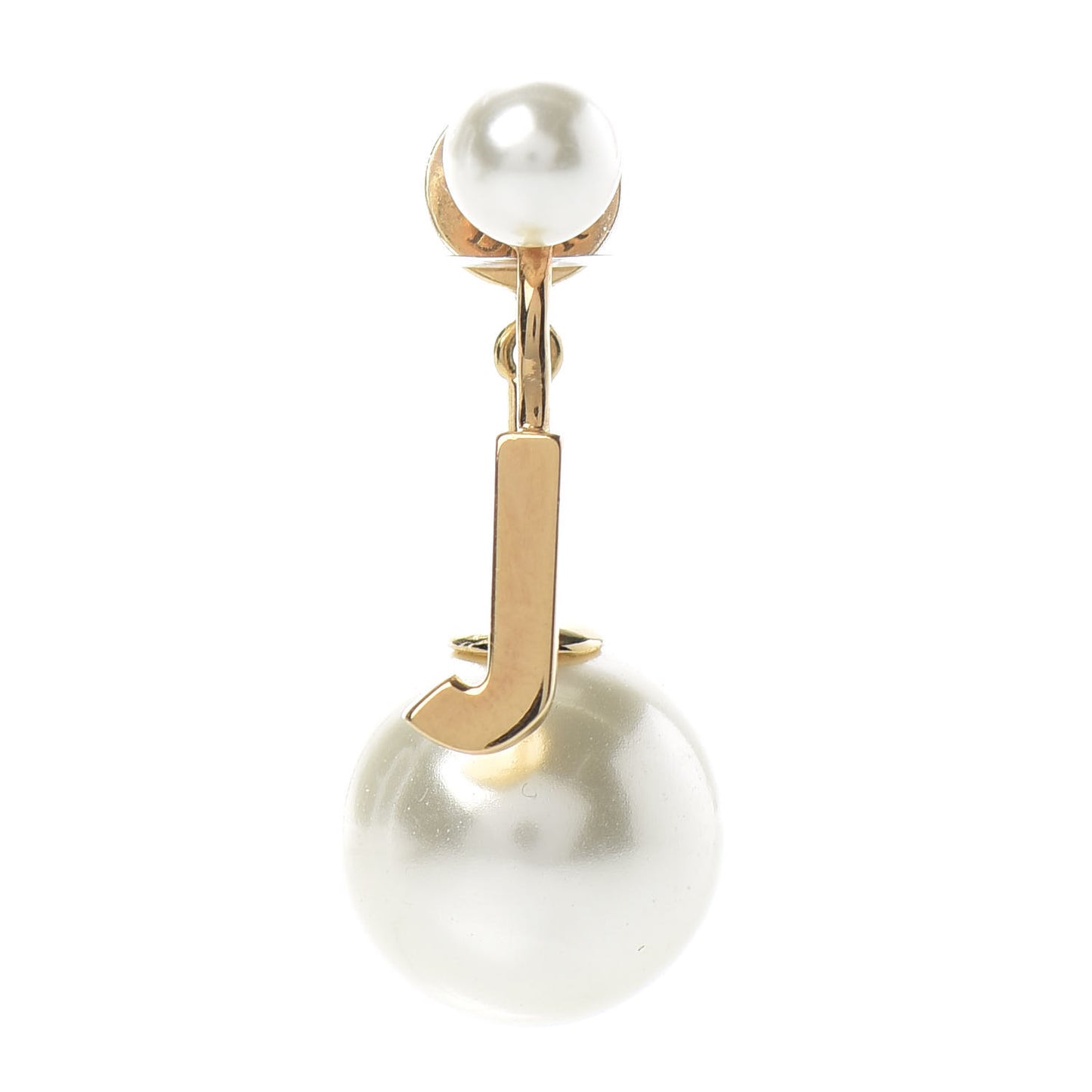 Pearl My ABCDior J Tribale Earring Gold