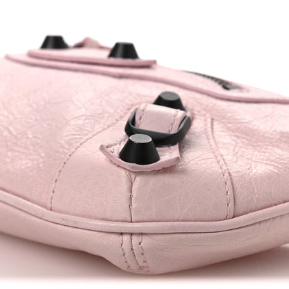 Balenciaga Agneau Arena Classic Hardware Le City Pouch On Strap Petal Pink 10 of 11
