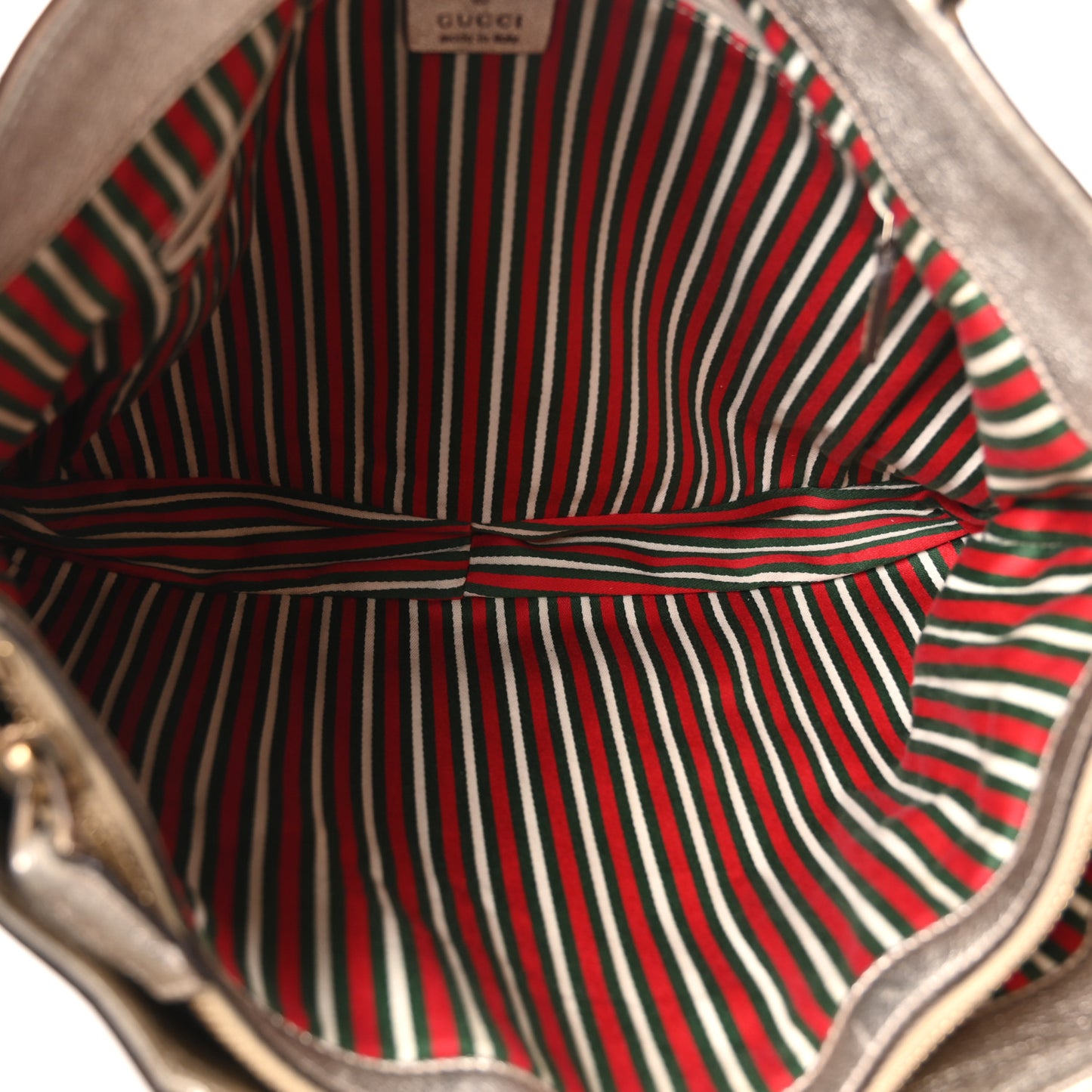 Monogram Medium Abbey Tote Metallic
