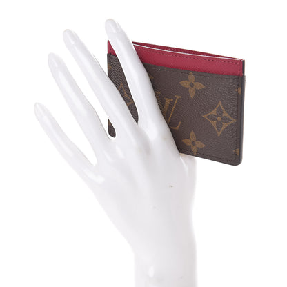 Louis Vuitton Monogram Card Holder Fuchsia 2 of 7