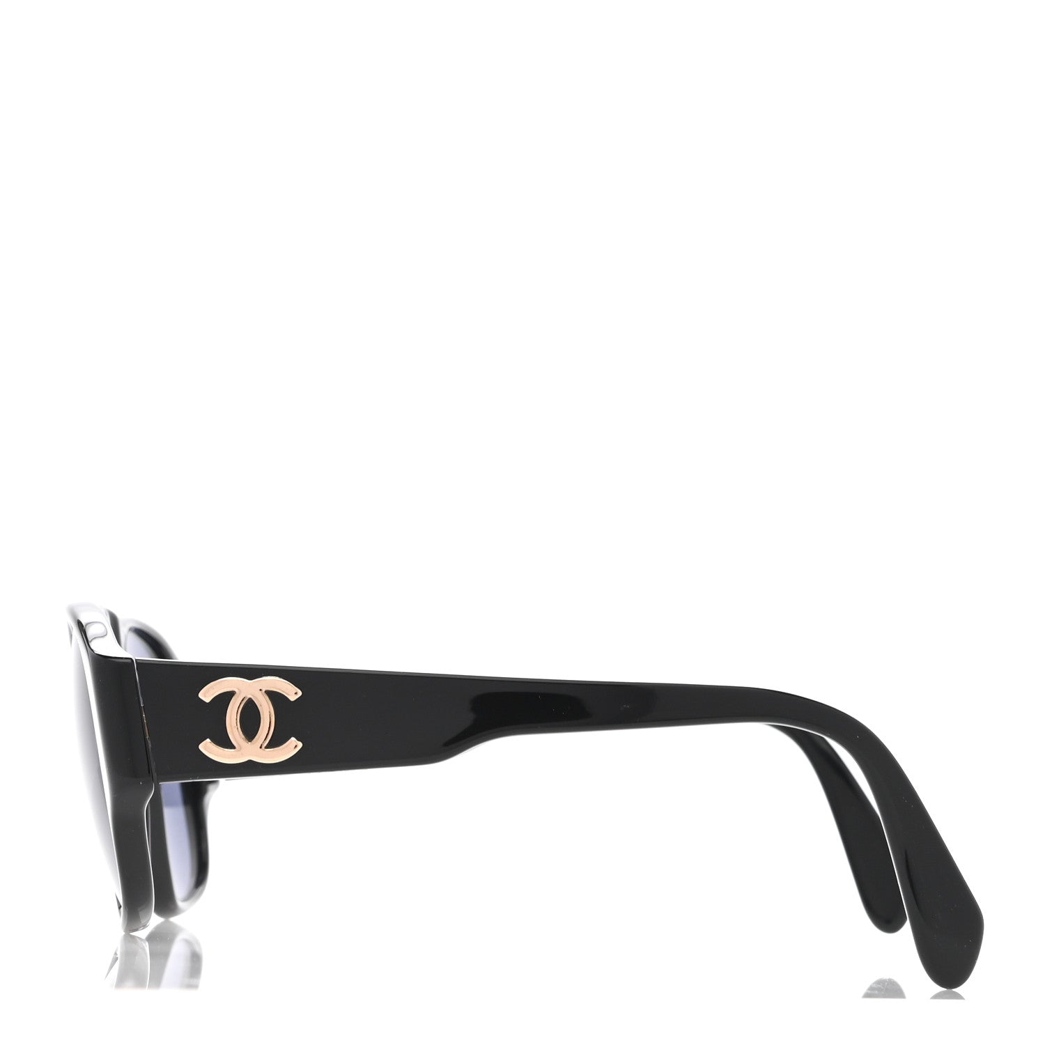 Chanel Acetate CC Sunglasses 01452 Black 3 of 7