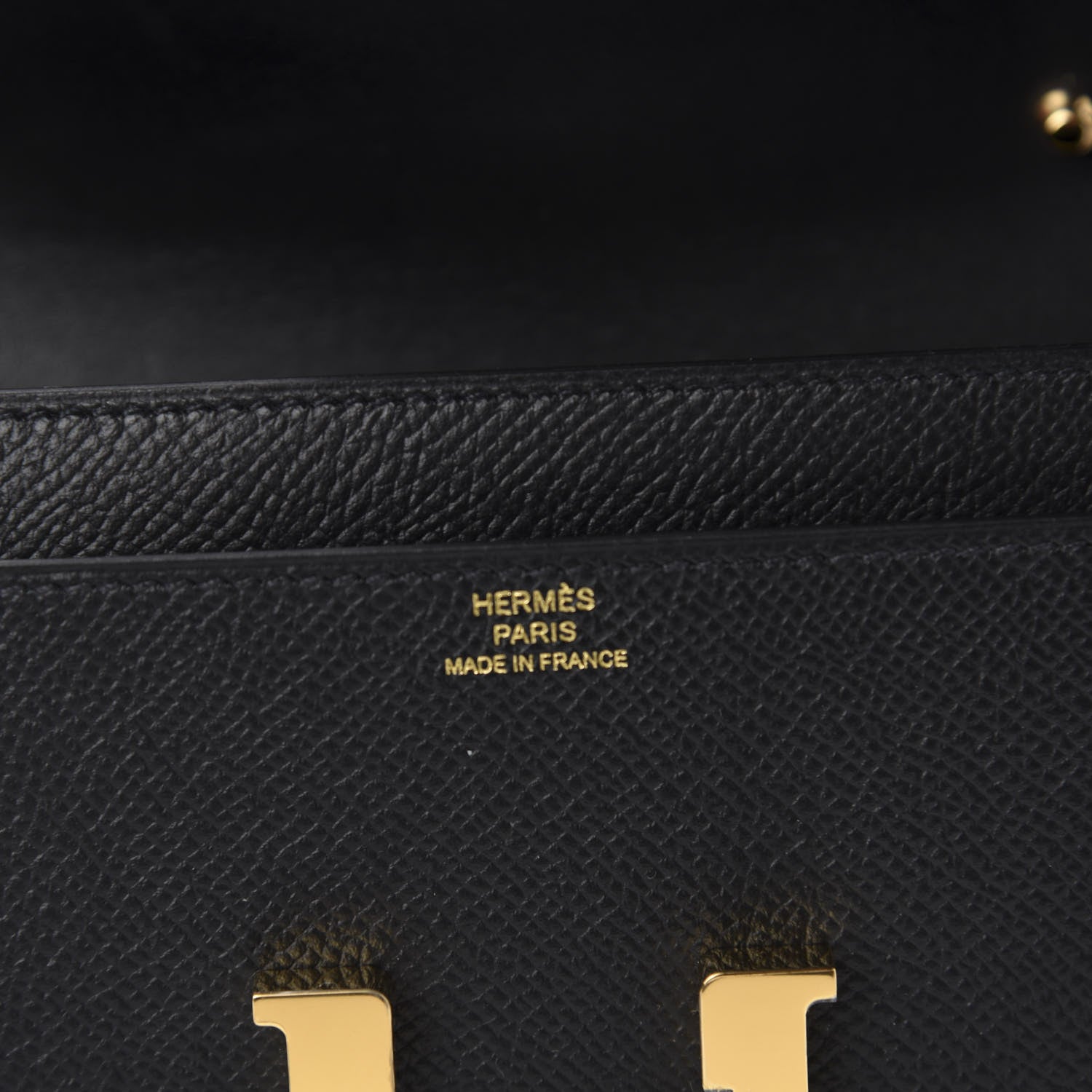Hermes Epsom Constance Wallet To Go Black 8 of 10