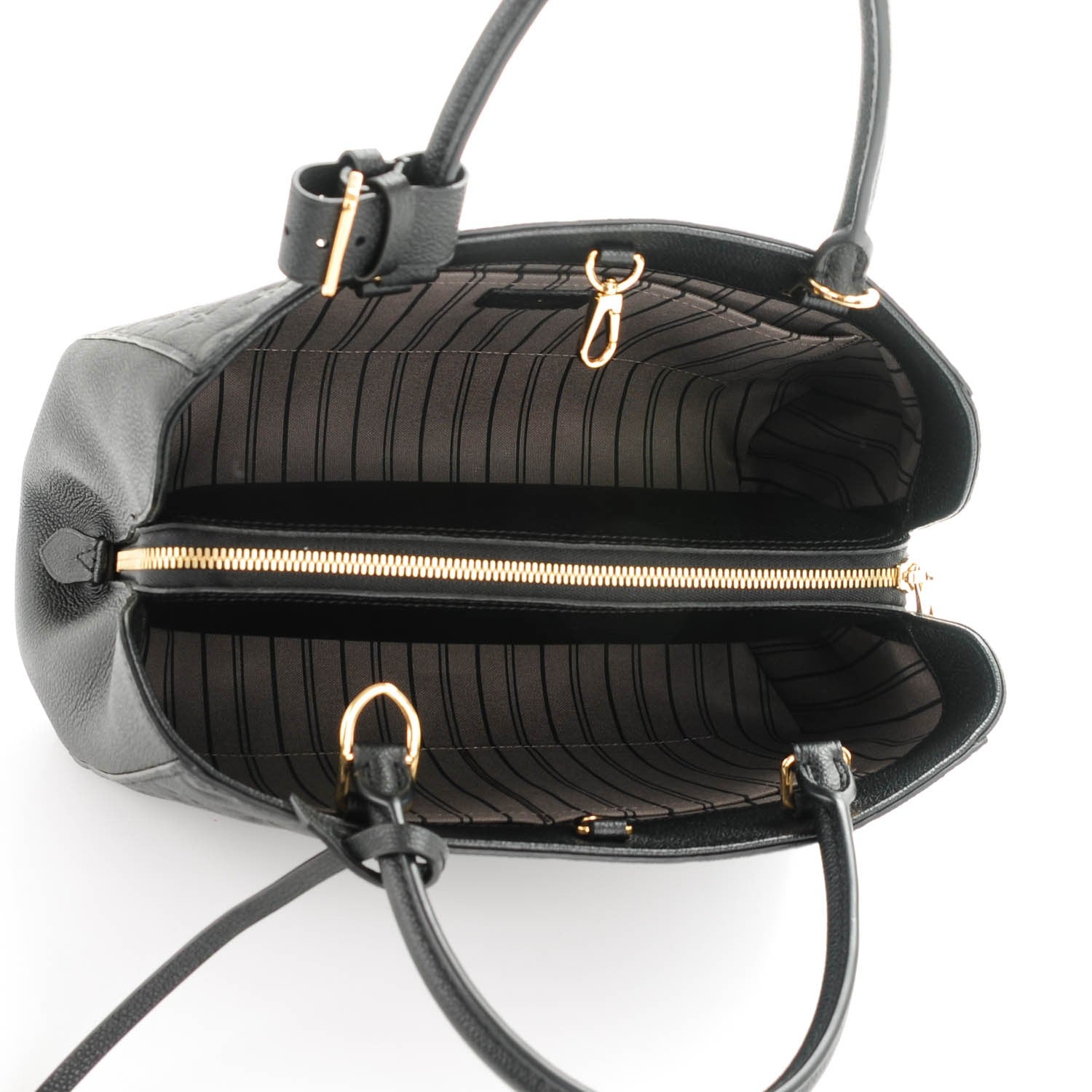 Louis Vuitton Empreinte Montaigne MM Black 5 of 8