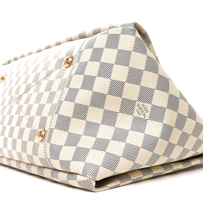 Louis Vuitton Damier Azur Artsy MM 9 of 10