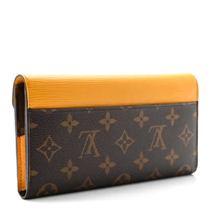 Louis Vuitton Monogram Epi Marie-Lou Long Wallet Citron 3 of 6