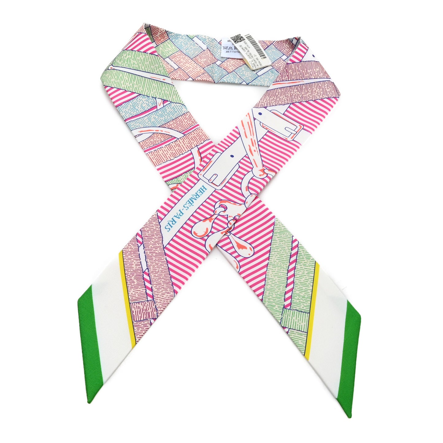 Silk Mors A Jouets Chemise Twilly Vert Rose White