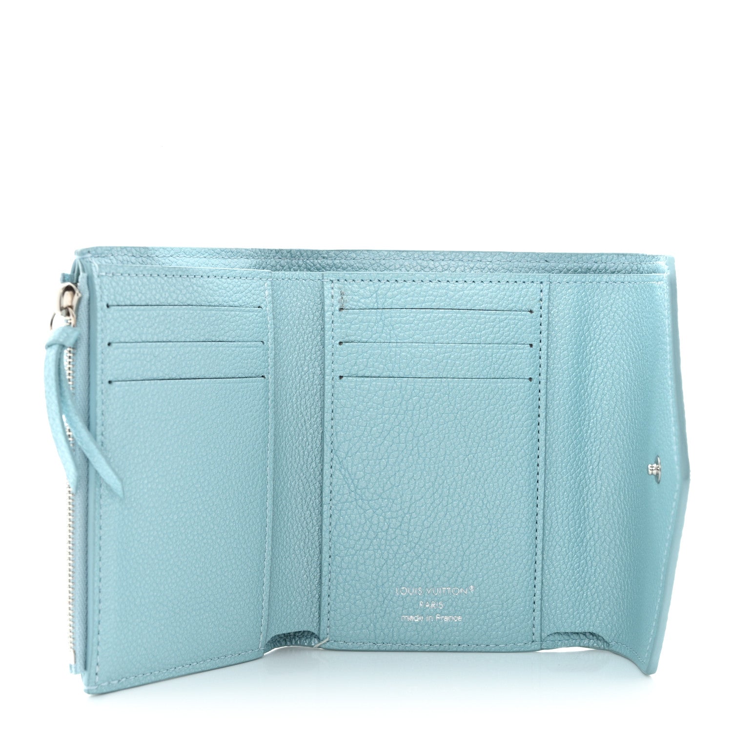 Louis Vuitton Empreinte Monogram Flower Victorine Wallet Azur Frost 5 of 12