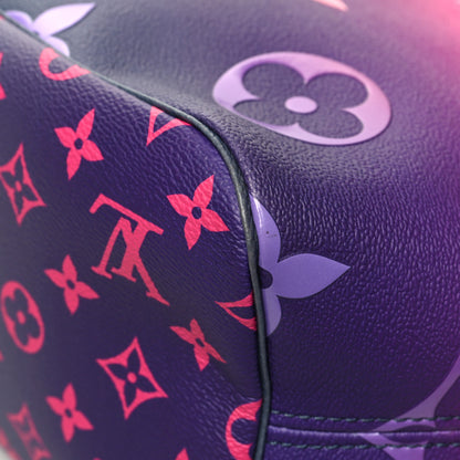Louis Vuitton Monogram Giant Spring In The City Neverfull MM Midnight Fuchsia 14 of 15