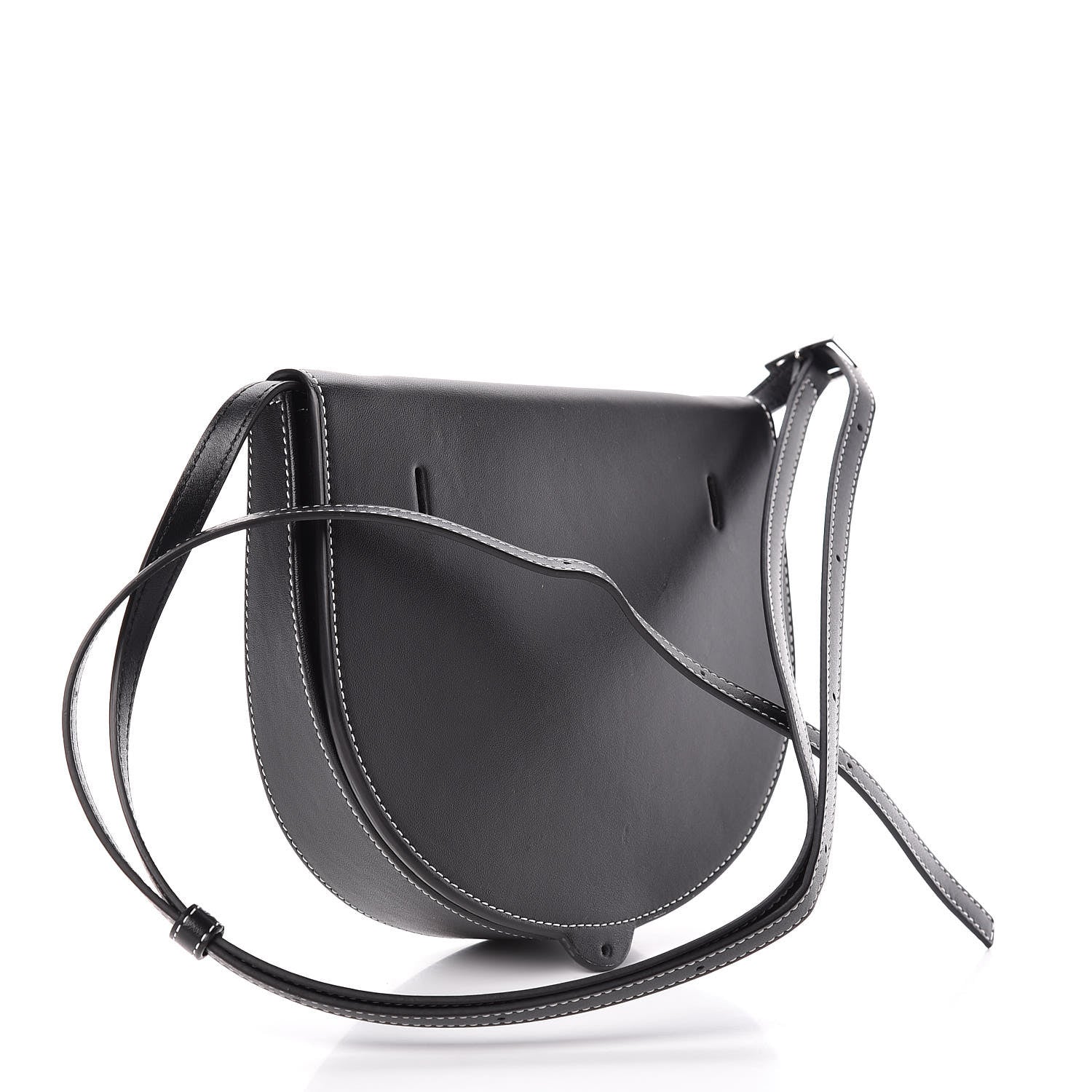 Loewe Smooth Calfskin Mini Heel Shoulder Bag Black 3 of 10