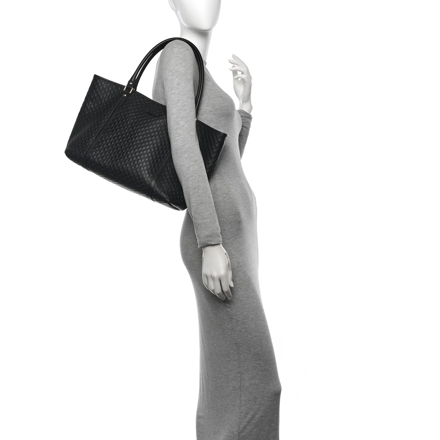 Gucci Microguccissima Medium Joy Tote  Black 2 of 12
