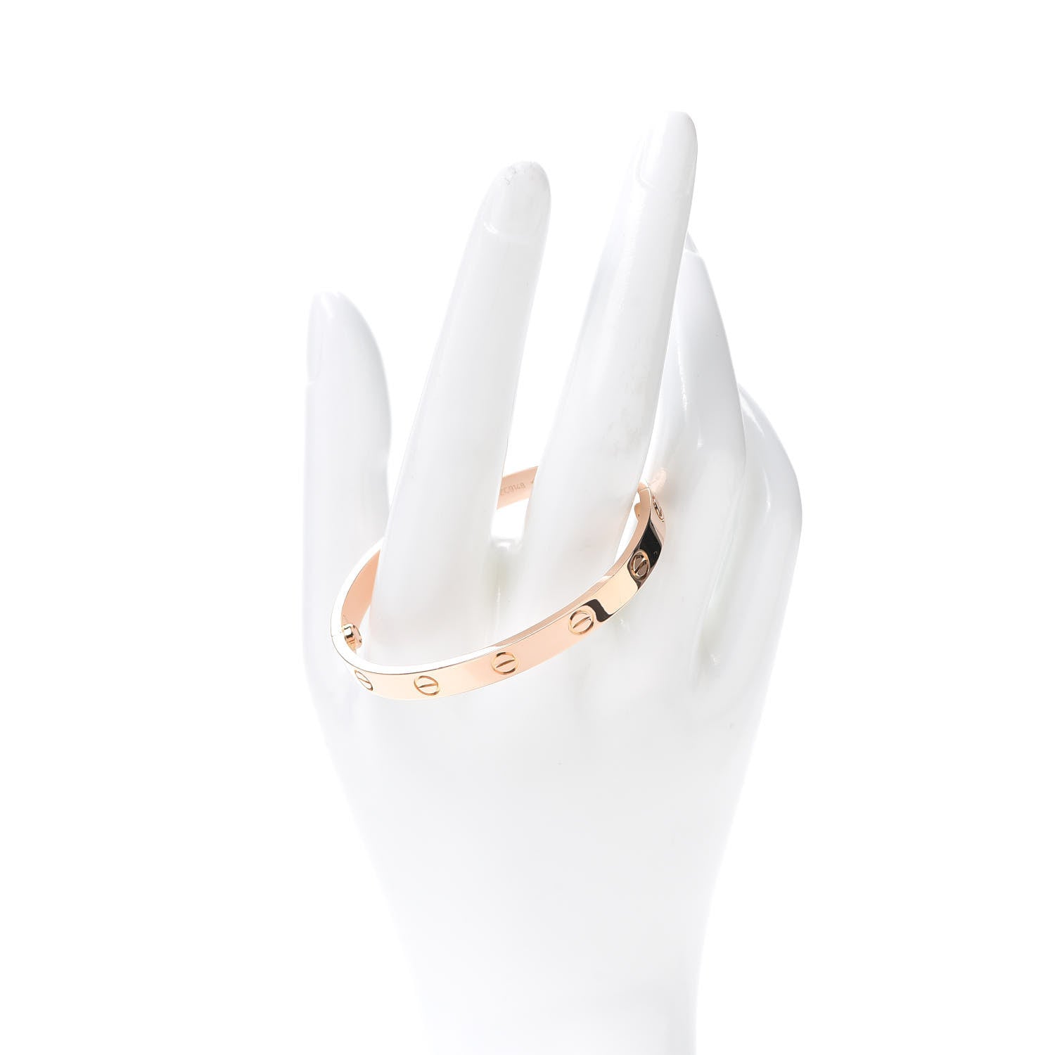 Cartier 18K Pink Gold LOVE Bracelet 16 2 of 5