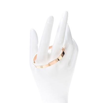Cartier 18K Pink Gold LOVE Bracelet 16 2 of 5