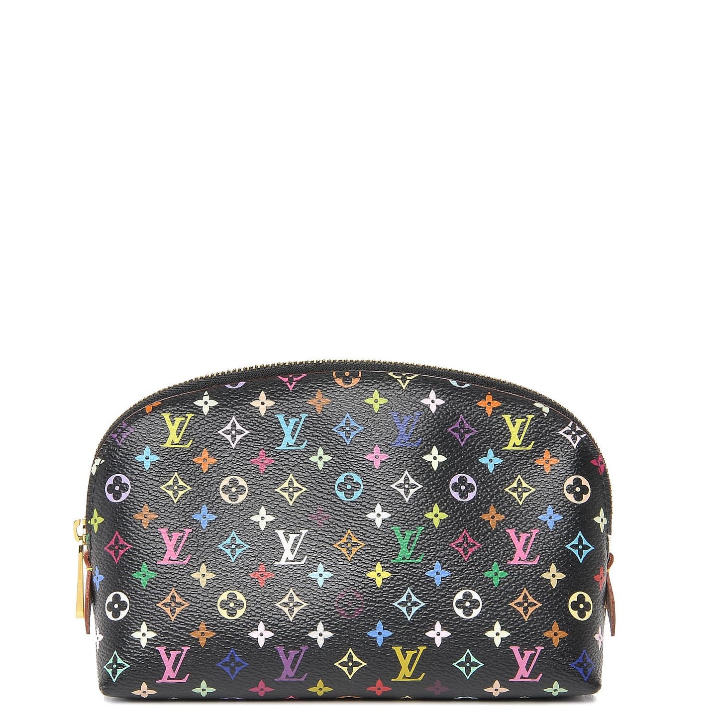 Monogram Multicolor Cosmetic Pouch Black Grenade