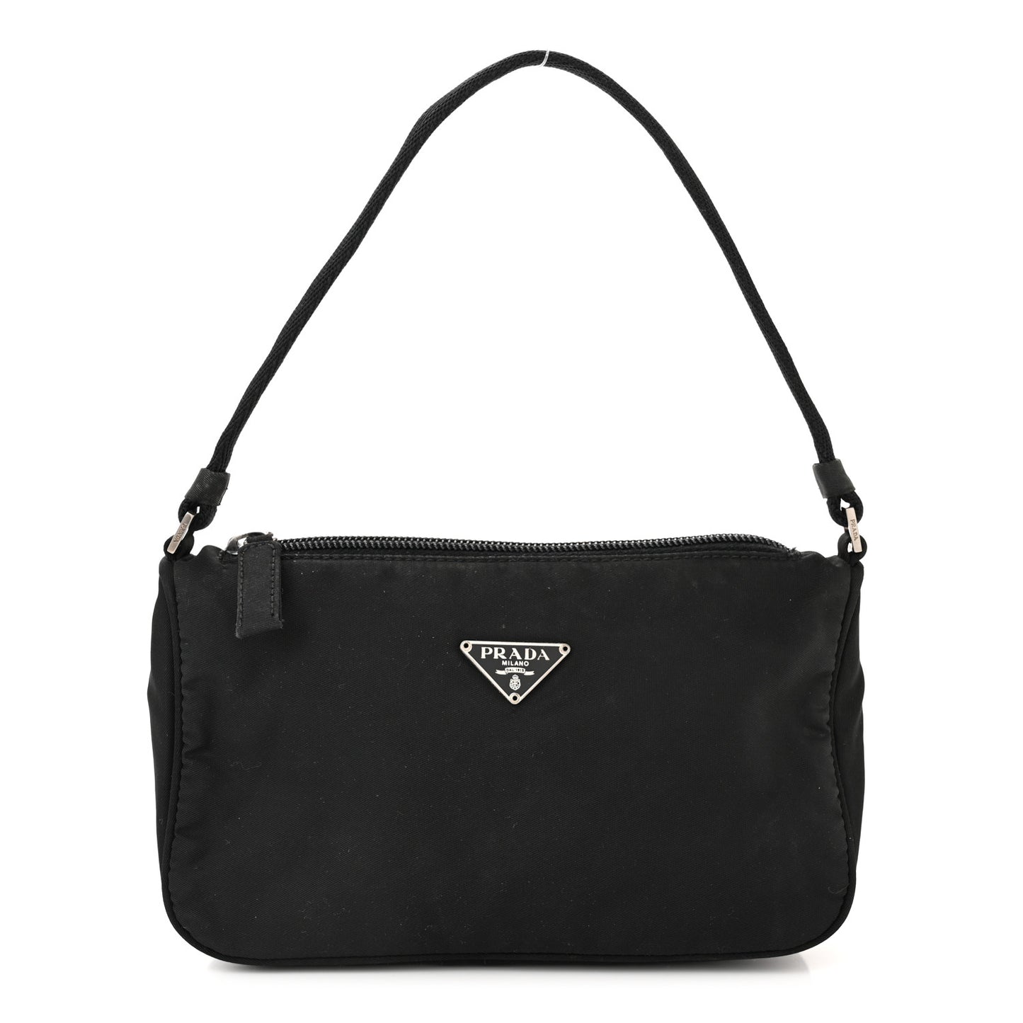 Tessuto Nylon Pochette Bag Black