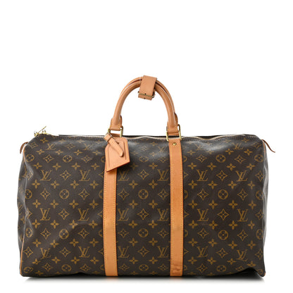 Louis Vuitton Monogram Keepall 50 1 of 11