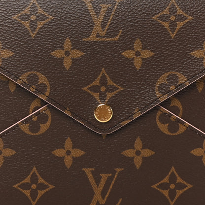 Louis Vuitton Monogram Large Kirigami Pochette Insert Rose Ballerine 7 of 7