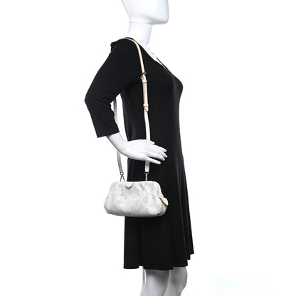 Louis Vuitton Mahina Scala Mini Pouch Snow White Arizona 2 of 11