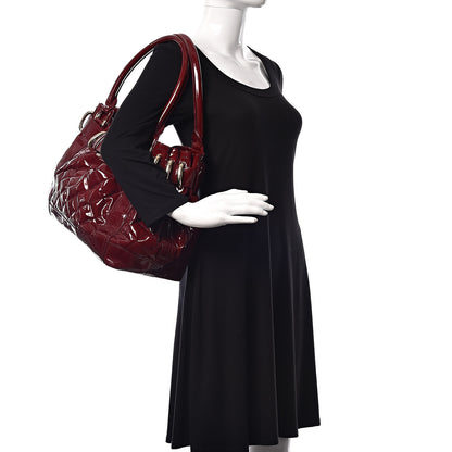 Burberry Patent Quilted Beaton Red 2 of 10