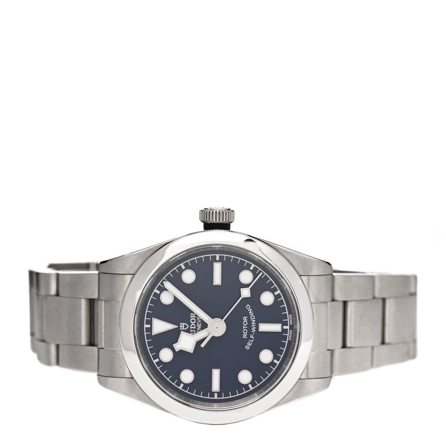 Stainless Steel 32mm Black Bay Automatic Watch Blue 79580